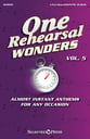 One Rehearsal Wonders, Vol. 5 SATB Choral Score cover